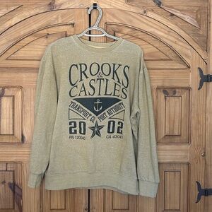 CROOKS & CASTLES Crewneck Sweatshirt